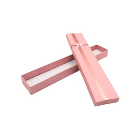 Ajándékdoboz Masnis rózsaszín téglalap (20,5x4x1,5 cm)